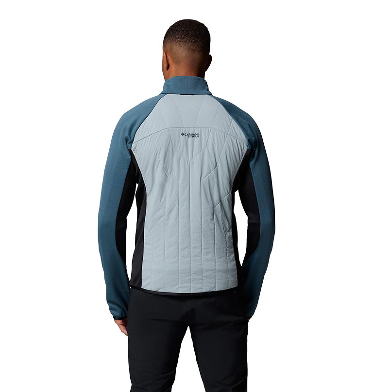 Men's Arctic Crest Hybrid Full Zip Jacket - Image 2
