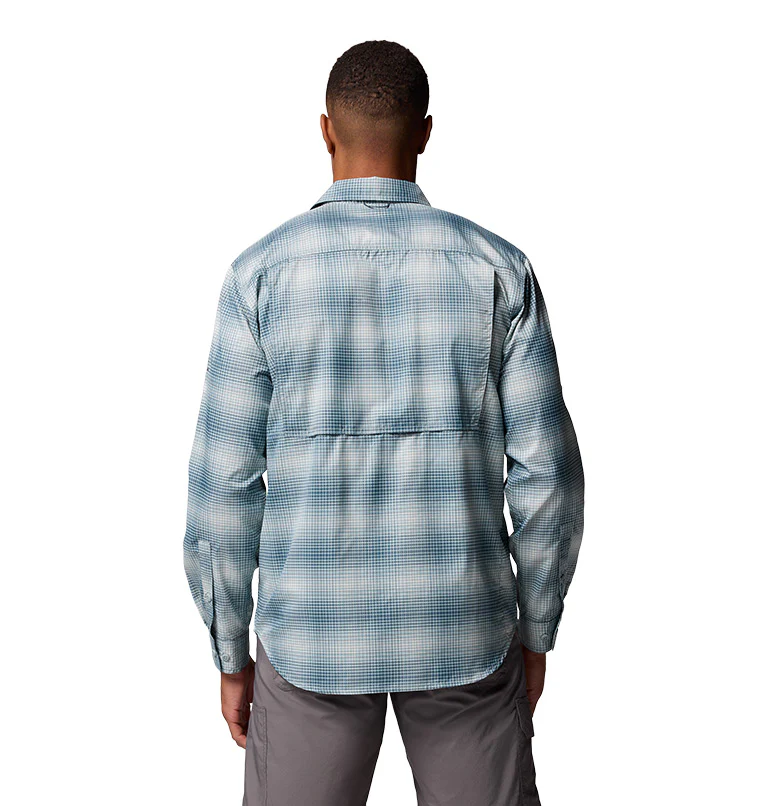 Men's Silver Ridge Utility Lite Plaid Long Sleeve Shirt - Image 2