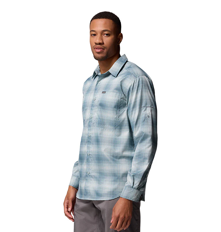 Men's Silver Ridge Utility Lite Plaid Long Sleeve Shirt - Image 4