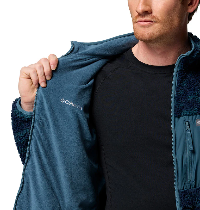 Men's Winter Pass Reversible Sherpa Fleece Jacket - Image 5
