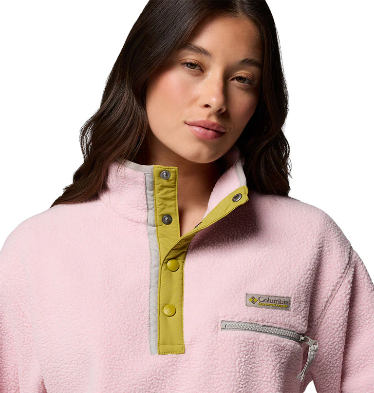 Women's Helvetia™ II Cropped Half Snap Fleece Pullover - Image 4